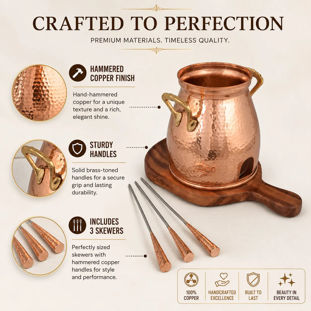 Sempyix Handmade Copper Tandoor Set