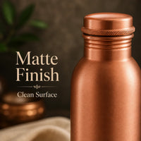Sempyix Pure Copper Leak Proof Water Bottle 900 ml – Matte Finish