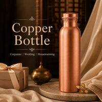 Sempyix Pure Copper Leak Proof Water Bottle 900 ml – Matte Finish